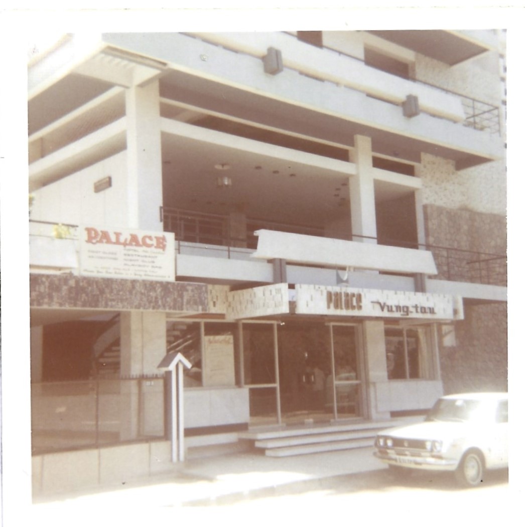 One of the more prominent buildings in downtown Vung Tau was the Palace Hotel

